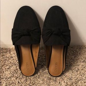 Black Slip Ons